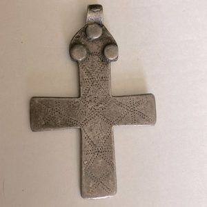 Scooter Paris Vintage Cross Pendant
